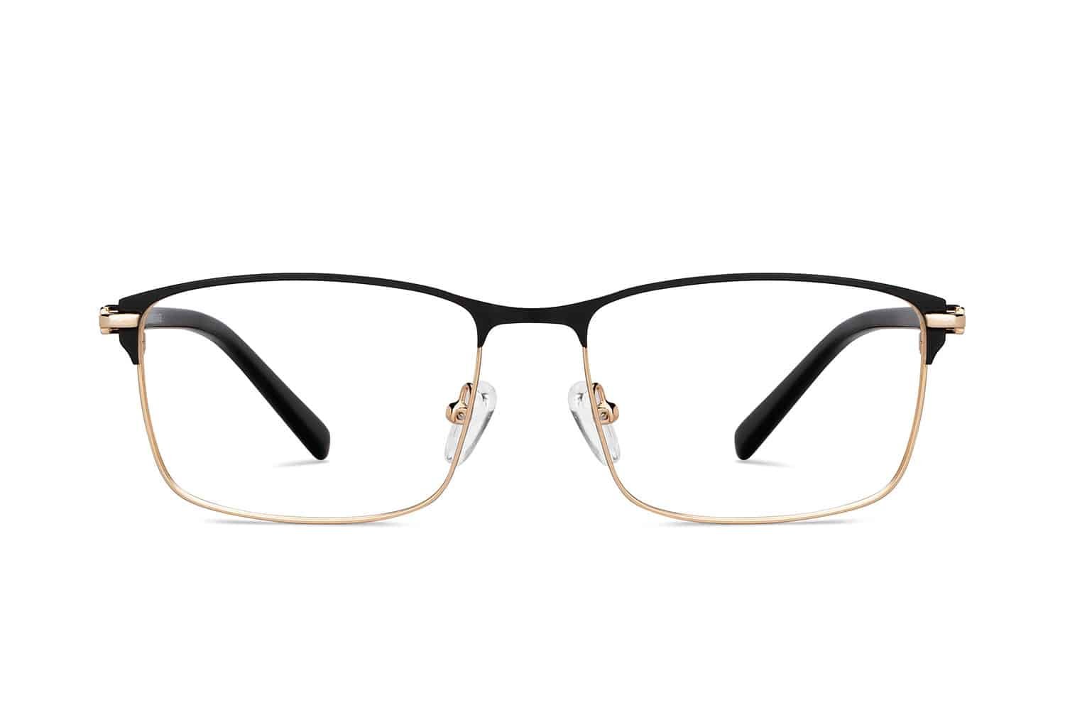 Black Full Rim Rectangle Eyeglasses