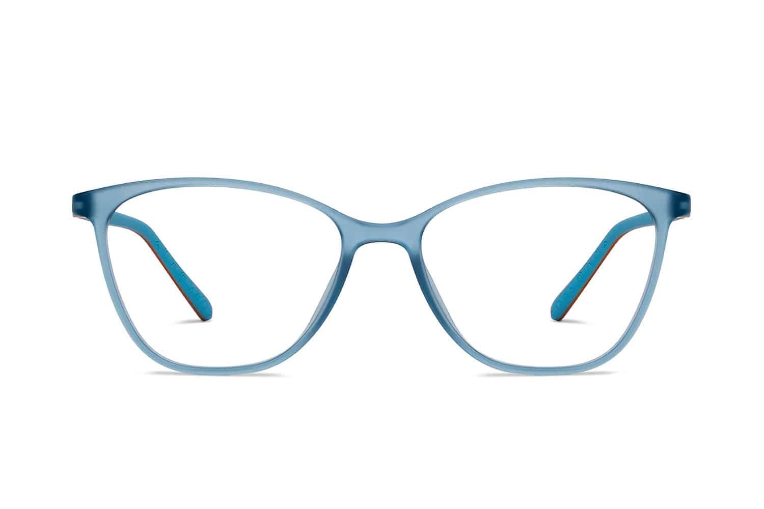 Sky Blue Full Rim Rectangle Eyeglasses
