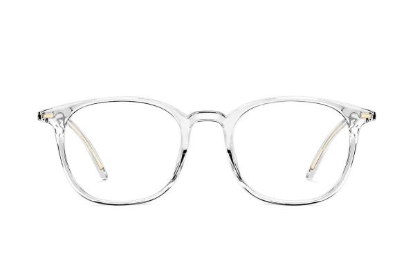 Transparent Full Rim Wayfarer Eyeglasses