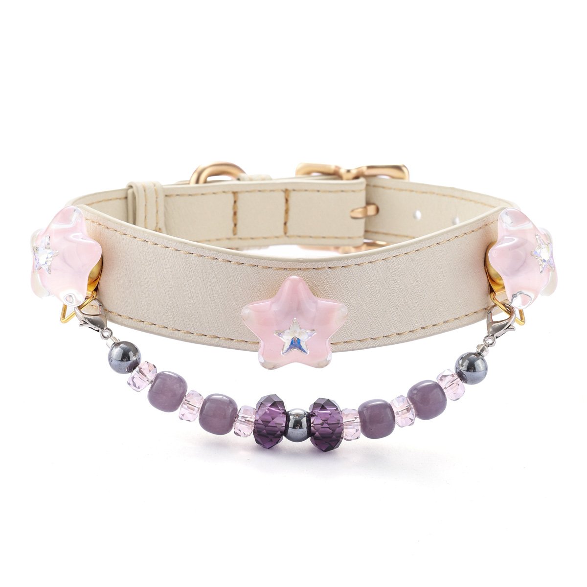 Five-pointed star pet collar